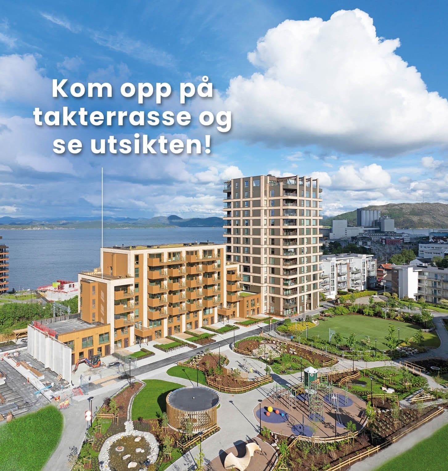 Nydelig og meget innholdsrikt uteområde!